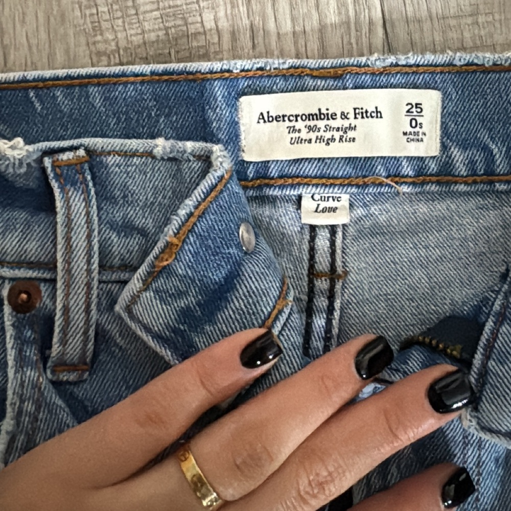 Abercrombie & Fitch 90s Straight Ultra High Rise - Curve love